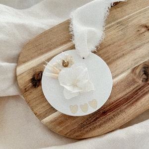 Personalized decorative suspension / grandma gift / customizable gift idea / dried flowers image 5
