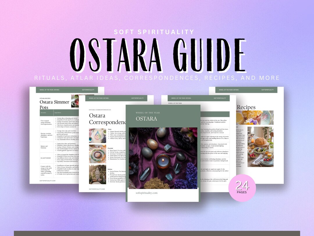 Ostara Guide: 24 Pages of Spring Equinox and Wheel of the Year Rituals