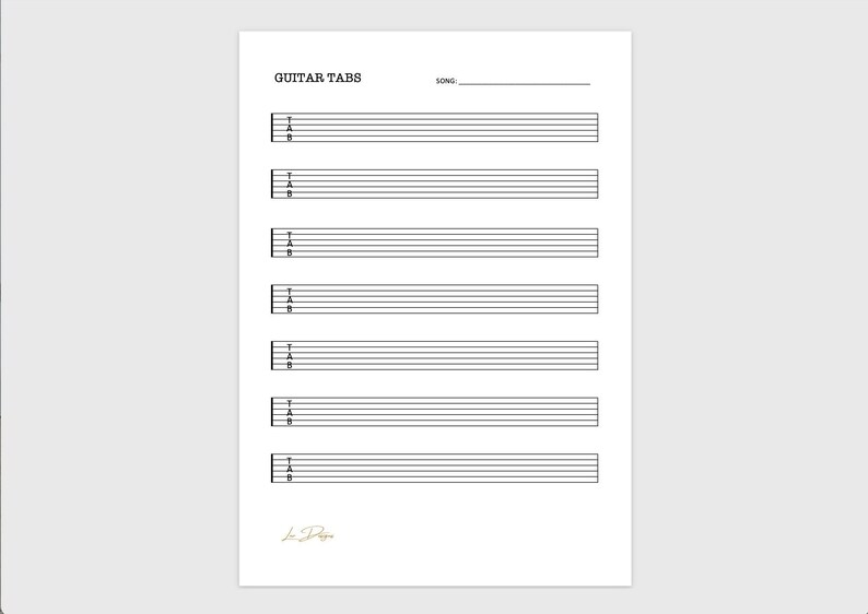 guitar-tab-printable-a4-digital-download-etsy-australia