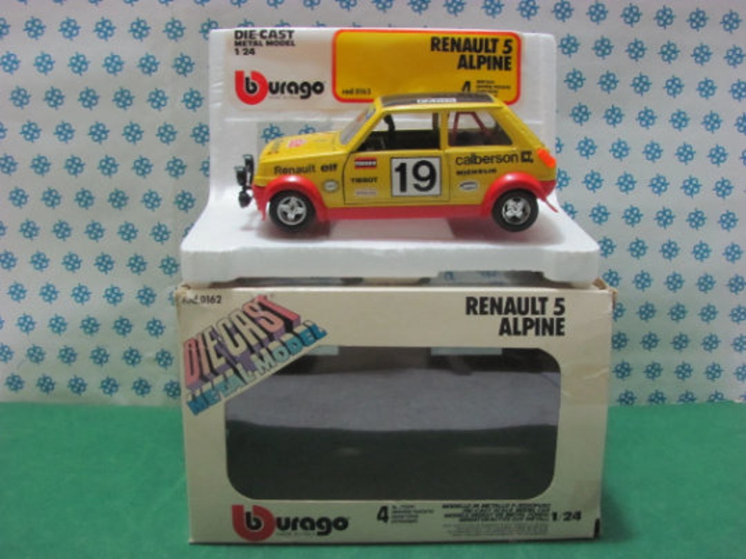 RENAULT 5 1972 1:24 New & Box Diecast model Car miniature