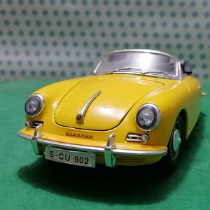 Burago, Porsche, 356B, 1961, Voiture miniature de collection, Diecast 1/18