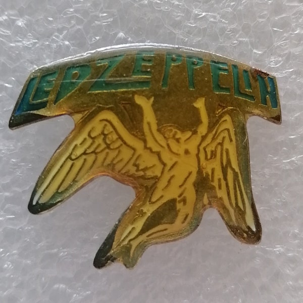 Vintage Pin Led Zeppelin Etsy