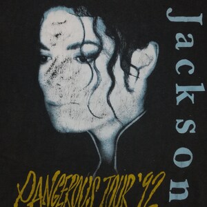 Men´s T-shirt short-sleeve // Merchcode Michael Jackson Dangerous Tee black