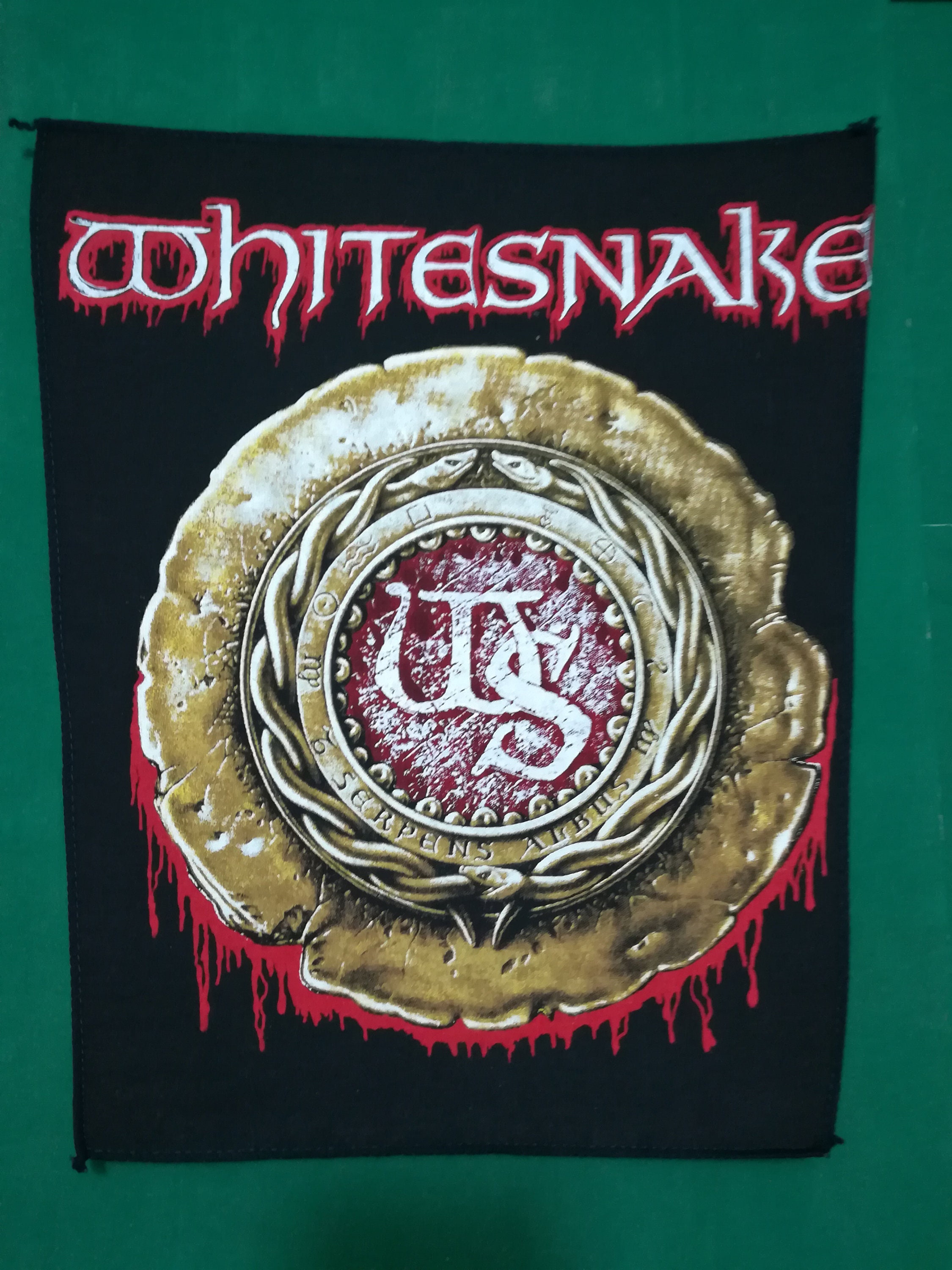 Whitesnake Logo Purple Scarf, Accessories