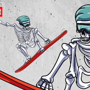 Snowboard Art SVG Snowboarding PNG