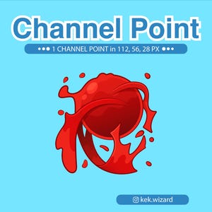 Blood sphere Channel Point for Twitch | Channel Point | Twitch Channel Point Icon | Stream Point | Vampire