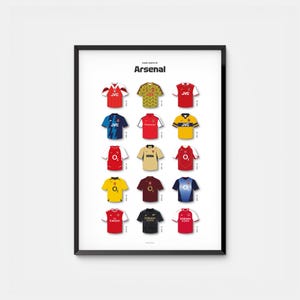 Vintage Fußball Poster, Kultige Trikots, Trikot, Trikot, Trikot, Trikot, Trikot, Trikot, Trikotgewand, Fußball Geschenk