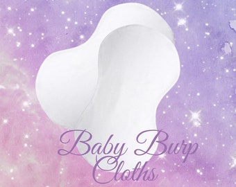 BURP CLOTH, Baby Burp Cloths, Blank SUBLIMATION Burp Cloth, Baby Shower Gift, Burp Cloth Girl, Newborn Baby Gift, Burp Cloths Boy