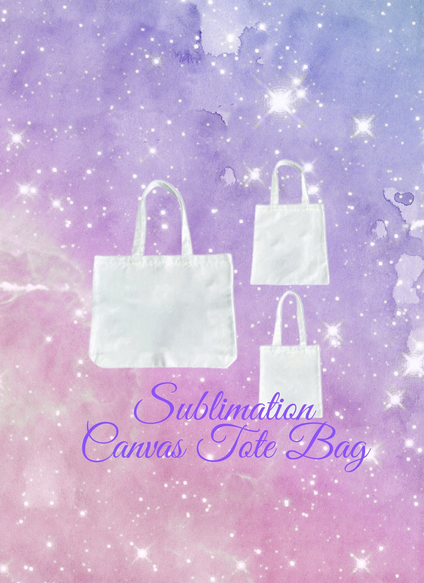 Blank everyday cotton tote bags