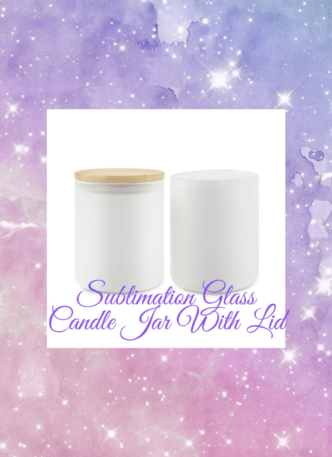 GLASS CANDLE JAR Frosted Candle Jars Glass Candle Jar With Etsy