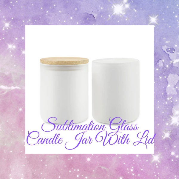 Sublimation Candle Jar Etsy