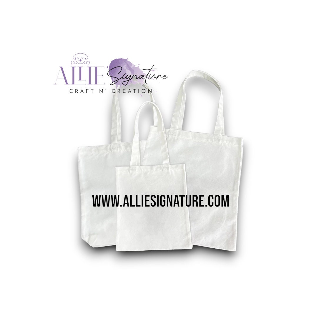 BLANK TOTE BAG White Tote Bag Blank Tote Bags for Sublimation Weekender Tote Bag Women Shopping Tote Bag Simple Everyday Shoulder Bag Etsy Canada