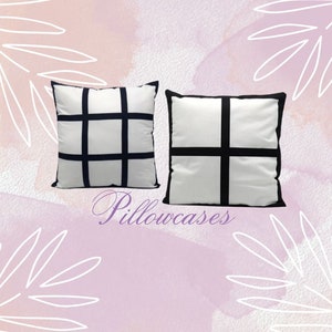 9 Panel Sublimation Pillow One-sided – Mirror Image Blanks and Crafts LLC