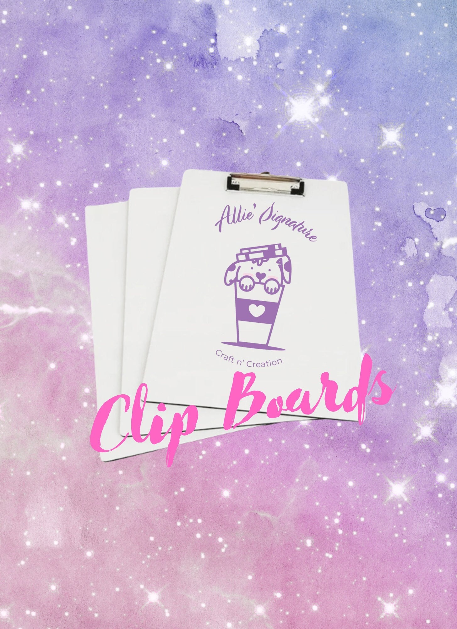 Sublimation Blank White PU Hard Board Clipboard