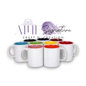 SUBLIMATION MUGS, COLORED Mugs, Ceramic Tea Mugs, 11 Oz Coffee Mug, Luxury Coffee Mug, Blank Coffee Mugs,  CustomCoffee Mug Gift