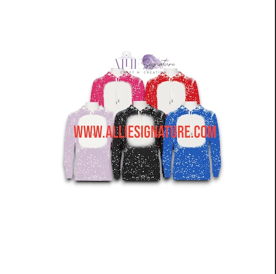 FAUX BLEACHED Sublimation HOODIE Sweatshirts, Blank Bleached Hoodies,Hooded Sweatshirts, Hoodie, Bleached Hoodies