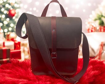 Custom Leather Messenger Bag – Versatile, Stylish, and Fully Customizable