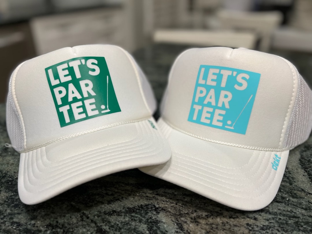 Let's Partee Hat Golf Party Hats Golf Themed Party Bar Golf Attire