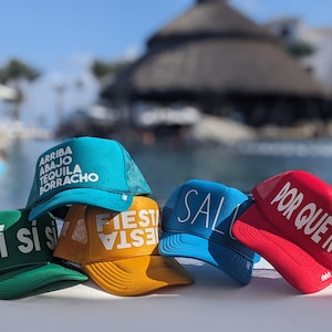 Mexico Vacation Hats | Funny Spanish Sayings Hats | Fiesta Hats