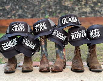 Country Hats | Country Trucker Hats | Country Concert Hats