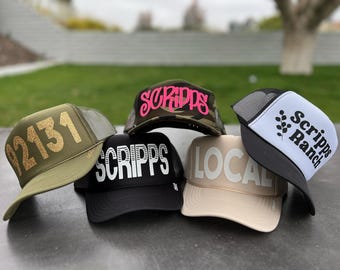 Zip code trucker hat | Local trucker hat | Neighborhood trucker hat | Personalized trucker hat | Summer hats | Everyday hats