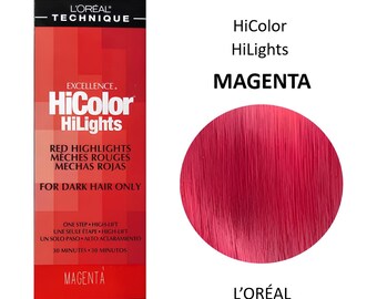 MAGENTA Excellence HiColor Hilights / Red Hilights / TÉCNICA L’ORÉAL