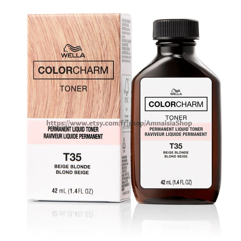 Wella Colorcharm Toner T18, T14, T15, T11, 050, T05, T19, T28, T35, T81 T35 Beige blonde