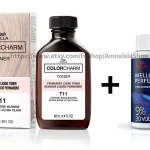 Wella Color Charm T18, T14, T11, T050, T15, T05, T28, T81, T19, T35 Entwickler/Oxidationsmittel 20 % Wella T11 + dev 20%