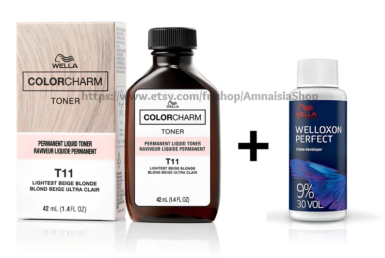 Wella Color Charm T18, T14, T11, T050, T15, T05, T28, T81, T19, T35 Entwickler/Oxidationsmittel 20 % Wella T11 + dev 20%
