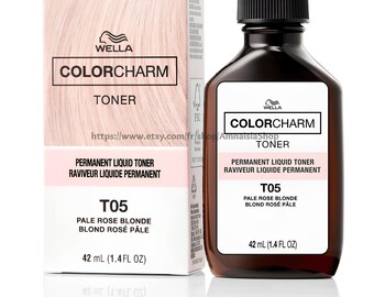 Wella T05 blond rosa blasser Farbanhänger OPTION Pack / Oxidationsmittel