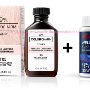 Wella Color Charm T18, T14, T11, T050, T15, T05, T28, T81, T19, T35 Entwickler/Oxidationsmittel 20 % Wella T05 + dev 20%