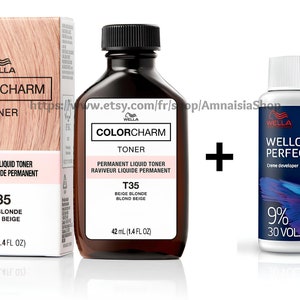 Wella Color Charm T18, T14, T11, T050, T15, T05, T28, T81, T19, T35 Entwickler/Oxidationsmittel 20 % Wella T35 + dev 20%