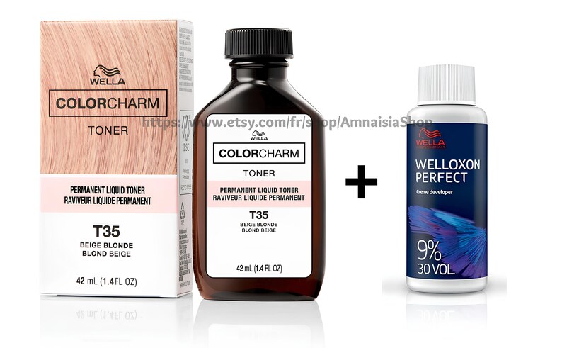 Wella Color Charm T18, T14, T11, T050, T15, T05, T28, T81, T19, T35 Entwickler/Oxidationsmittel 20 % Wella T35 + dev 20%