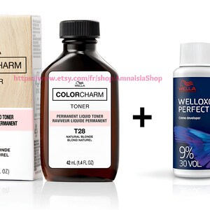 Wella Color Charm T18, T14, T11, T050, T15, T05, T28, T81, T19, T35 Entwickler/Oxidationsmittel 20 % Wella T28 + dev 20%