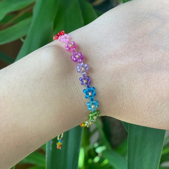 NEWJEANS着用 [NIRO] RAINBOW DAISY BEADS BRACELET #61 NEWJEANS着用 [NIRO] RAINBOW DAISY BEADS BRACELET #61