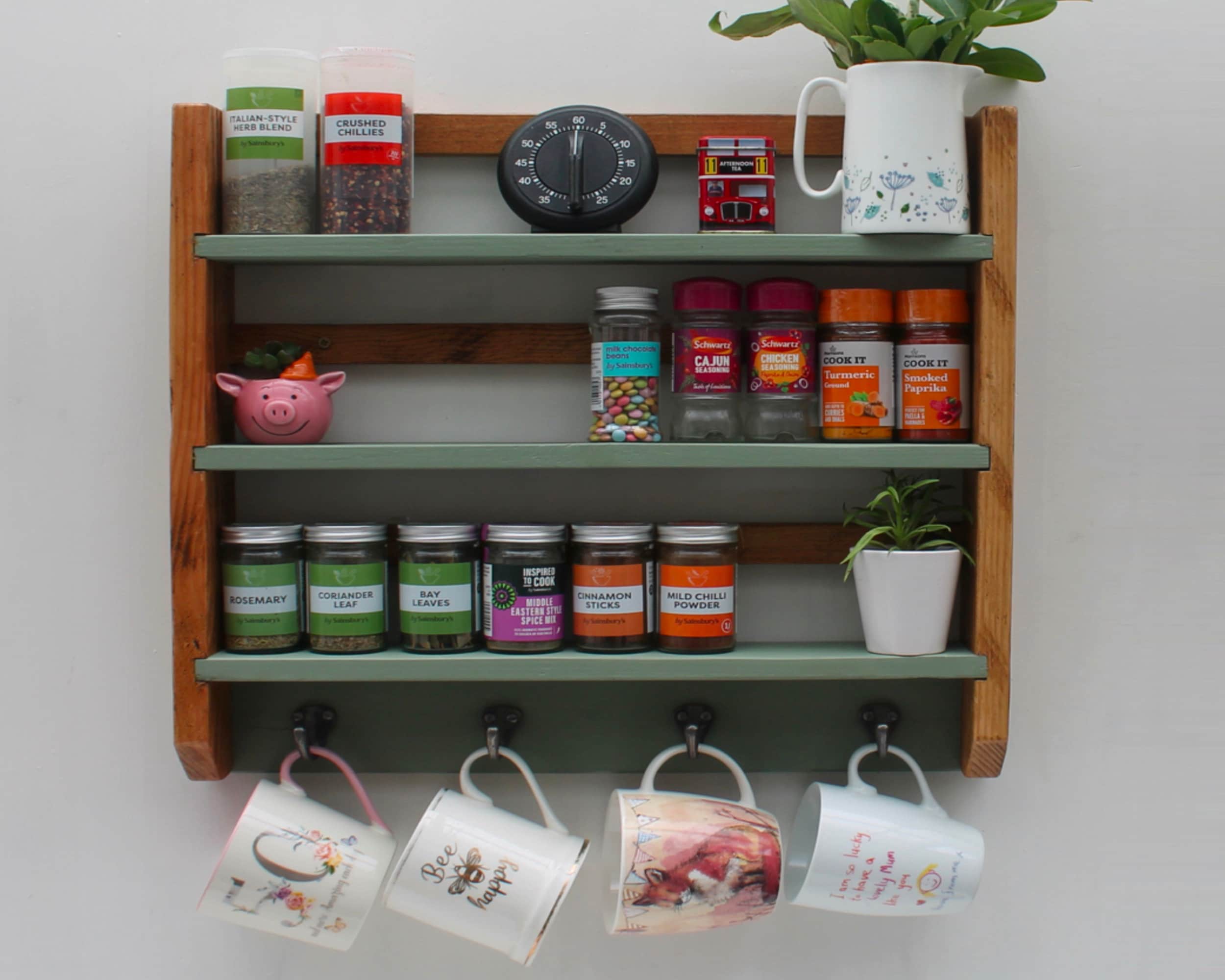 Mug and Spice Rack Etsy UK