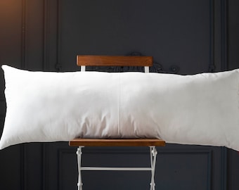 12x46 Synthetic Down Pillow Form Insert for Craft and Pillow Sham, Alternative Down, Pillow insert