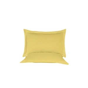 Yellow 16x32 Pillow Cover, %100 Cotton Yellow Pillow Cover, Throw Pillow Cover, Pillow Cover, Yellow Pillow Cover, Cushion Cover