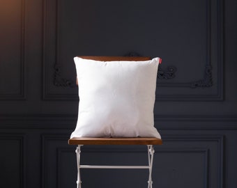 Inserto de almohada de plumón sintético de 30 x 30 para manualidades y fundas de almohada, plumón alternativo,