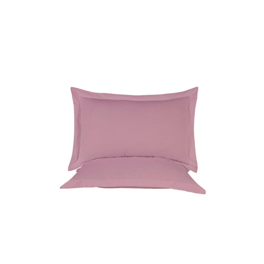 Custom Made Solid Fuschia Cotton Canvas Cushion Cover / Pillow Case - Any Size