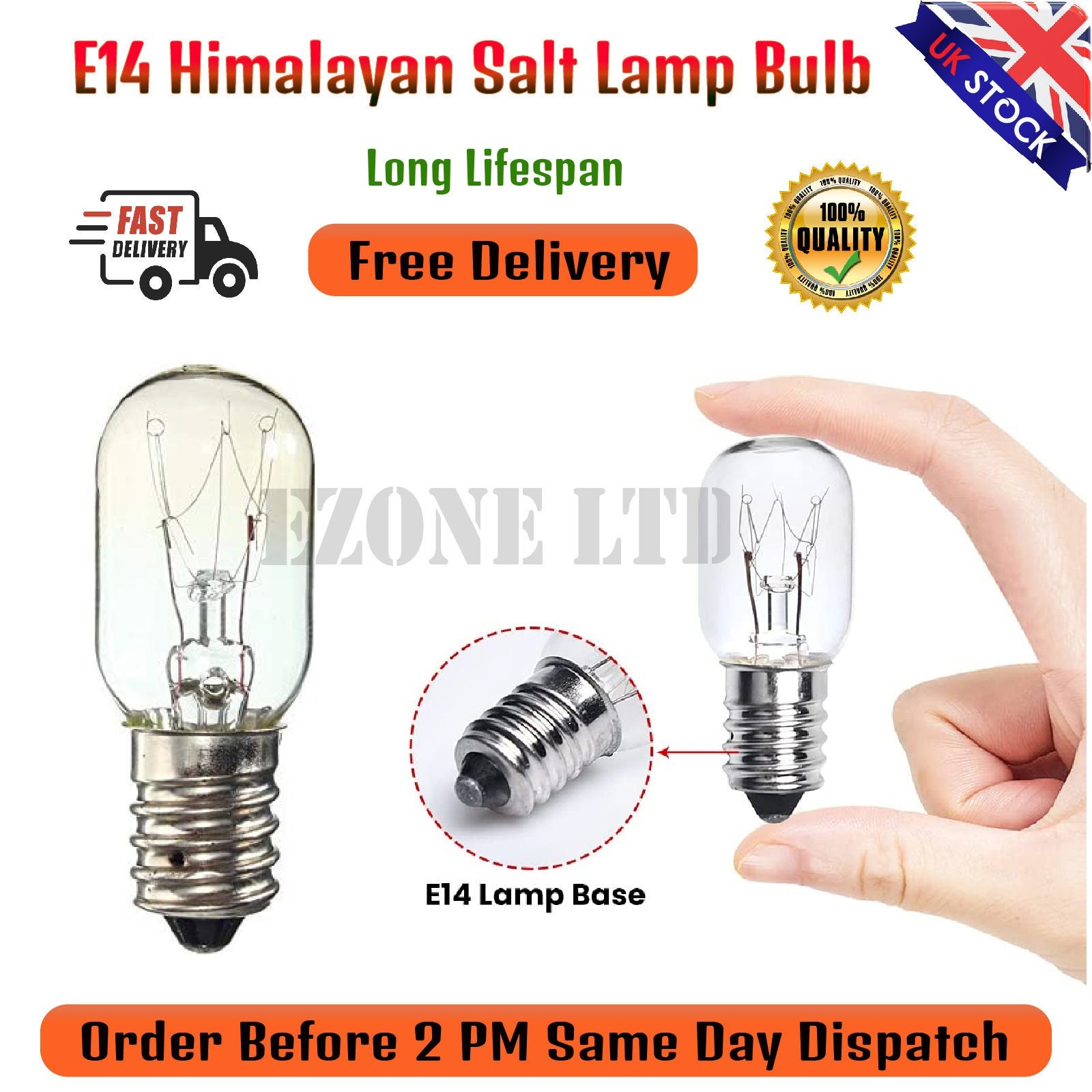 Eveready Fridge Light Bulb E14 15w 100 Lumens
