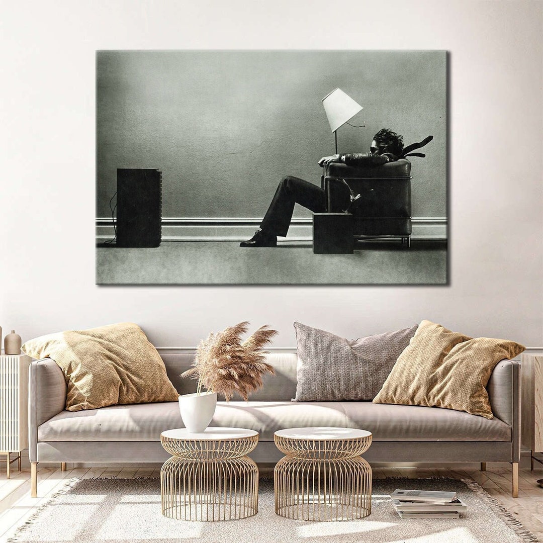 Blownaway Guy Canvas Print Maxell Wall Art Steve Steigman Wall Decor Blownaway Guy Maxell