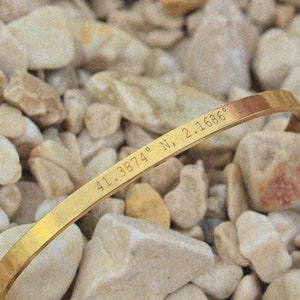 Bracciale personalizzato da uomo, bracciale in oro da uomo, braccialetto regolabile, regalo per lui, regalo personalizzato, braccialetto d'oro, regalo per lei immagine 4