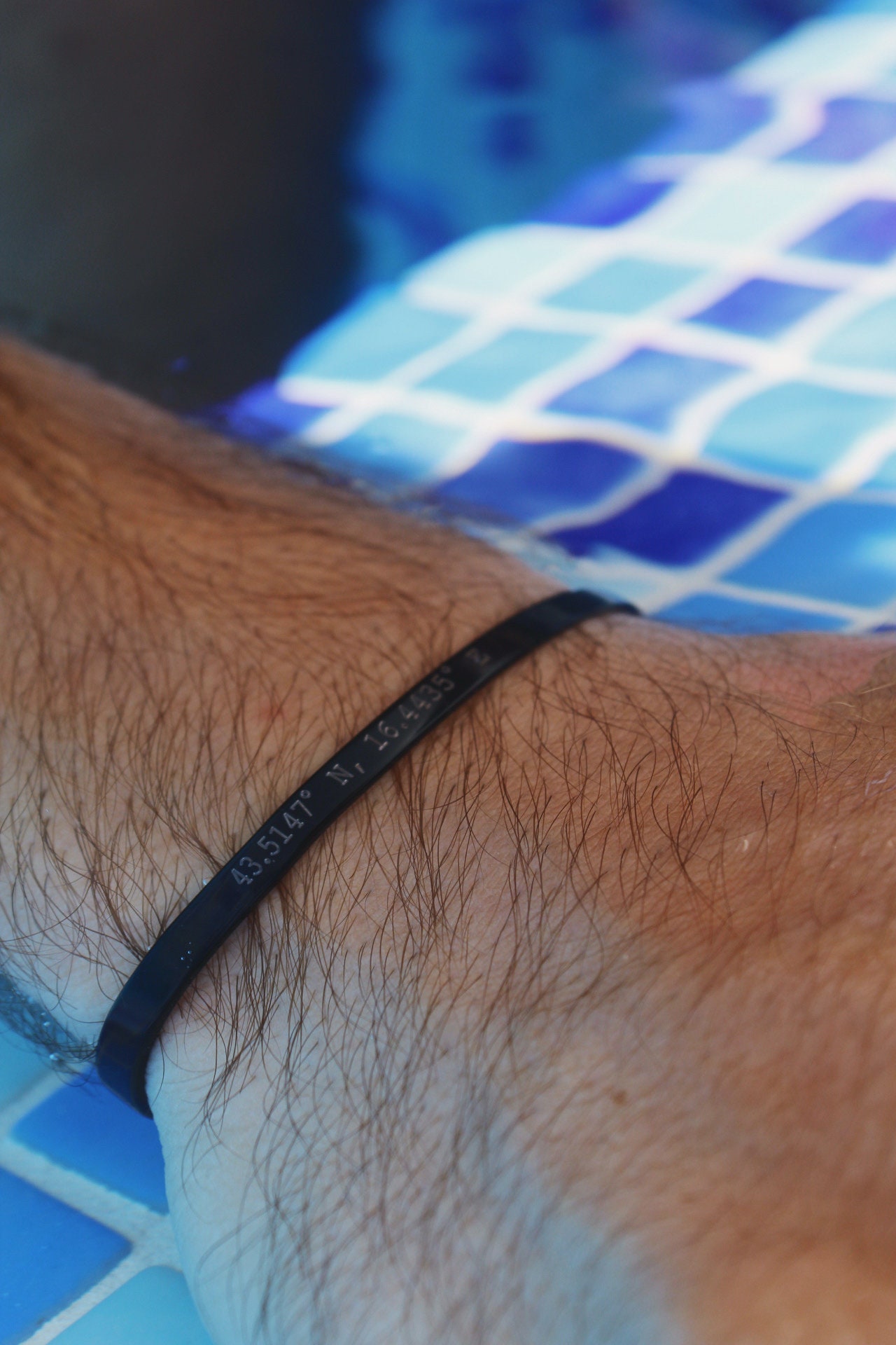 Mens Bracelet Mens Black Cuff Bracelet Mens Bracelet Etsy UK
