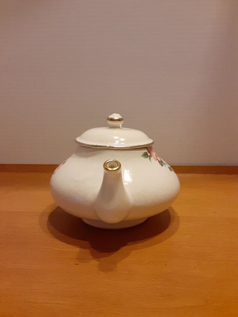 Vintage HWE1 Briar Rose Design Mini Teapot With Lid by House Etsy