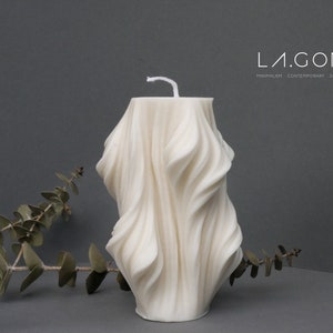 LA.TWIST I Sculptural Candle I Sculptural Candle I vegan