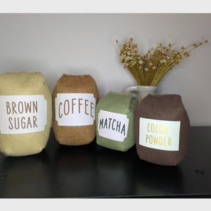 Handmade Felt Play Food: Groceries for Play Kitchen