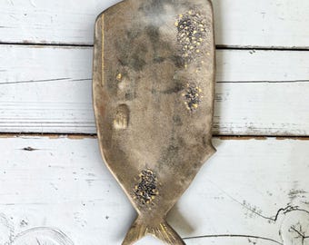 Whale Plate | Hand Sculpted Ceramic Serving Plate