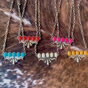 Chunky western hot sale necklaces