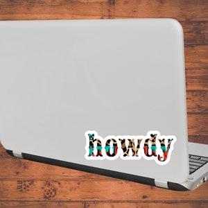 Howdy Serape Aztec Decal Sticker / Cowgirl Decal Sticker / Western - Etsy